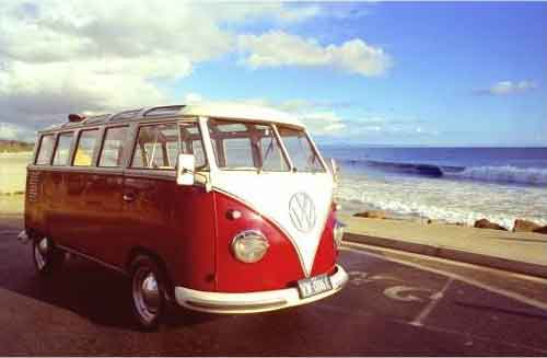 The first generation of Volkswagen buses were built 